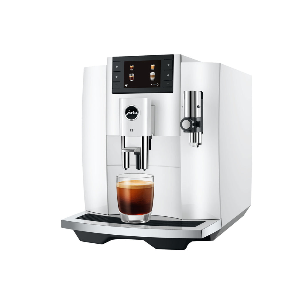Jura E8 (EC) Kaffee-Vollautomat (EC) Piano White