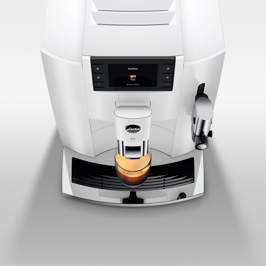 Jura E8 (EC) Kaffee-Vollautomat (EC) Piano White