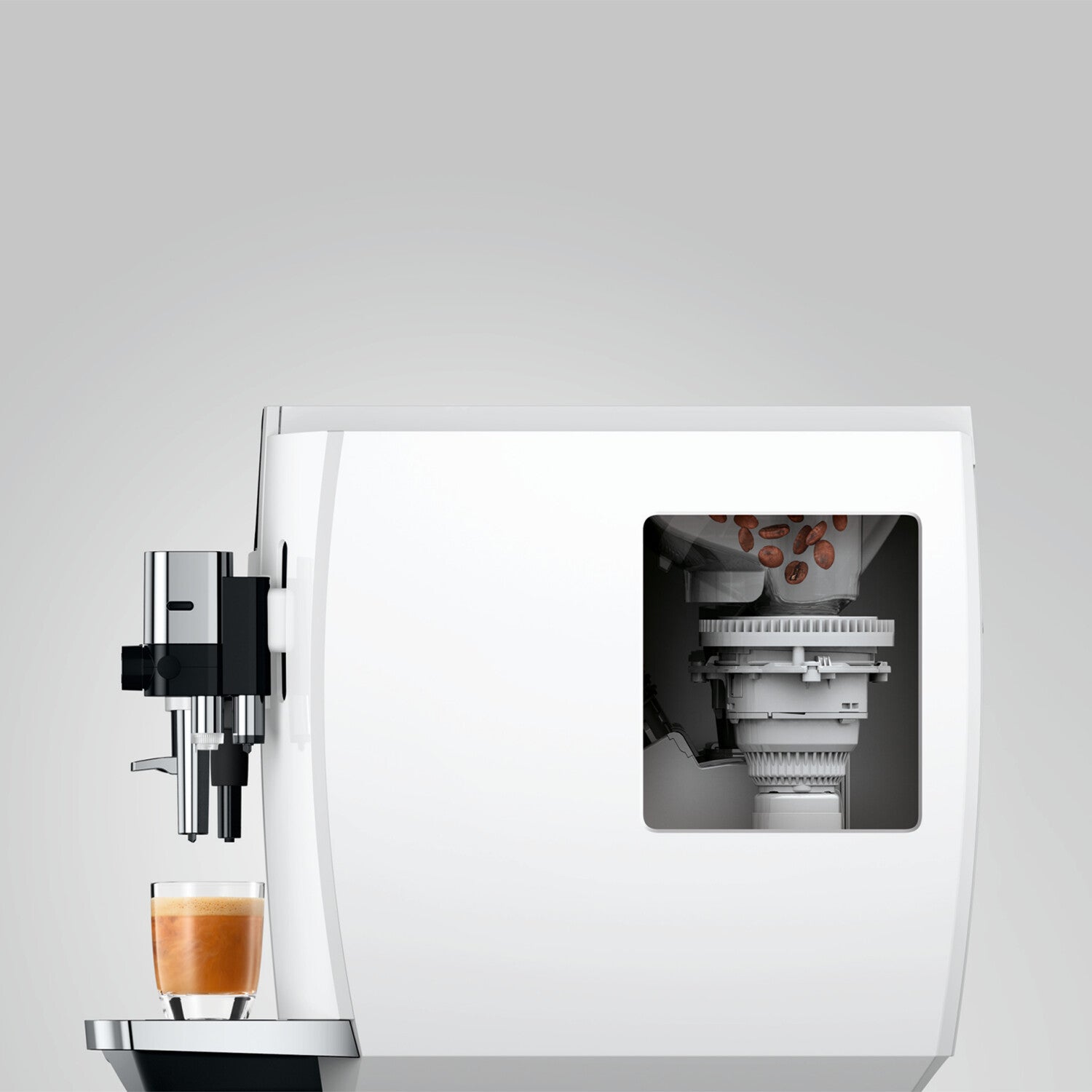 Jura E8 (EC) Kaffee-Vollautomat (EC) Piano White