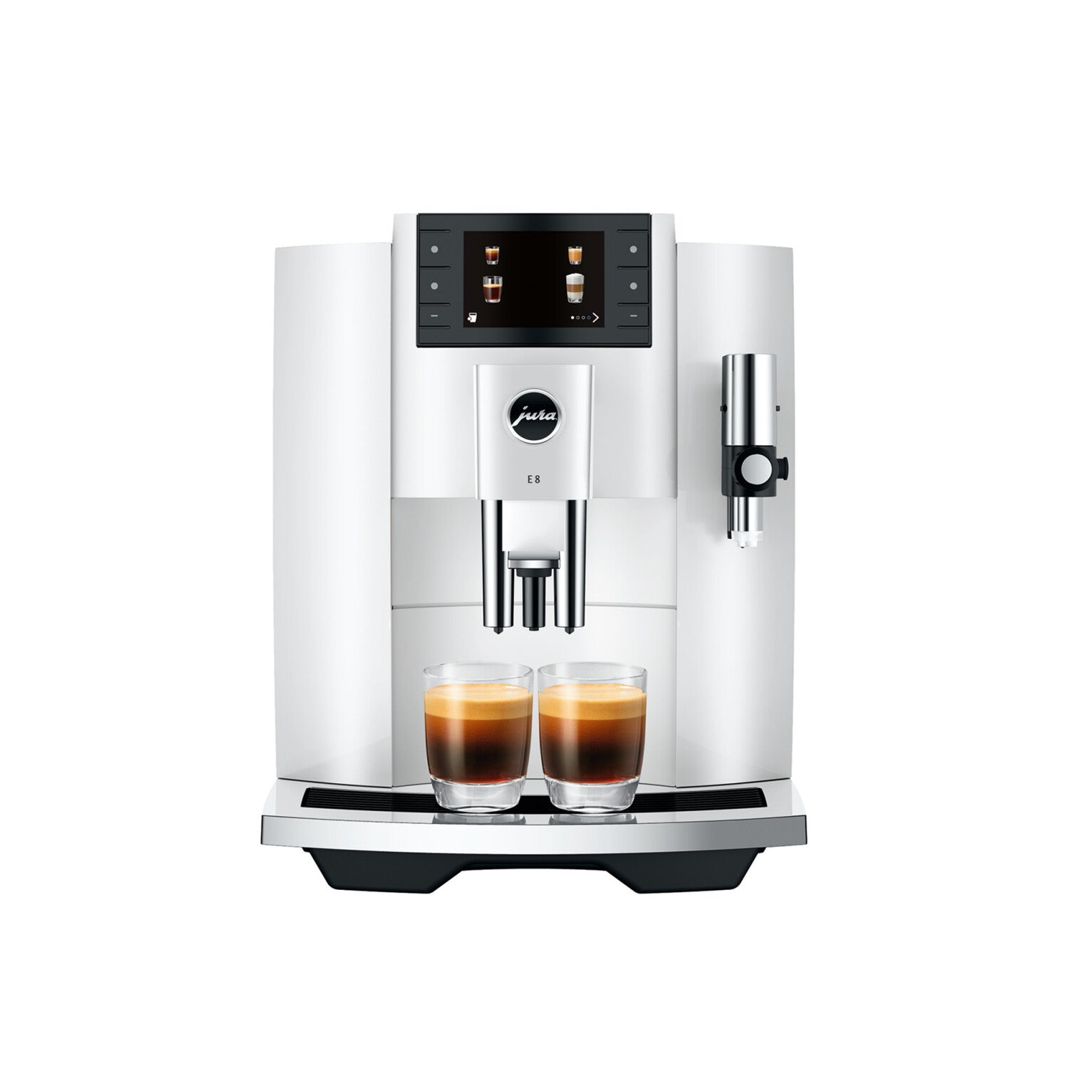Jura E8 (EC) Kaffee-Vollautomat (EC) Piano White