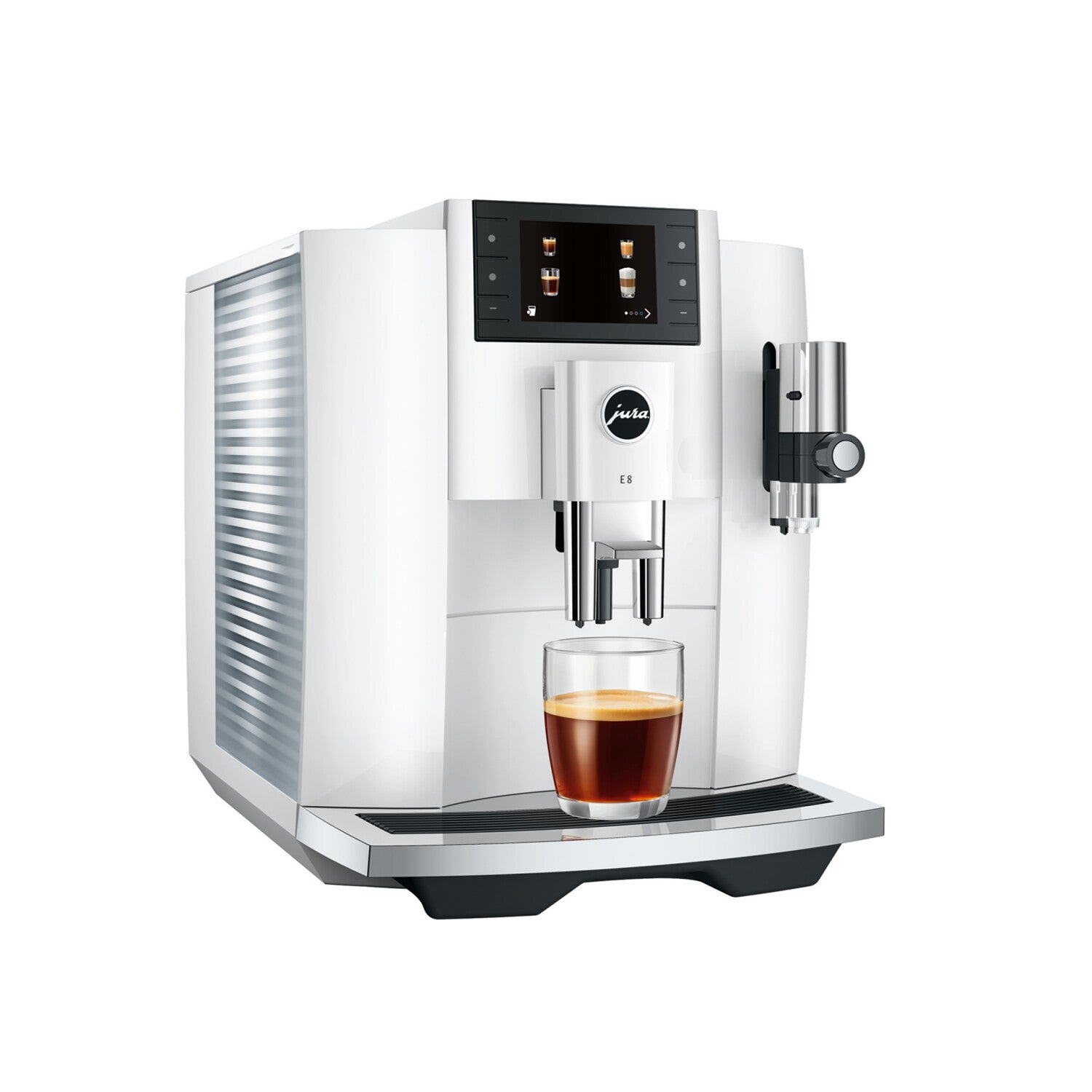 Jura E8 (EC) Kaffee-Vollautomat (EC) Piano White