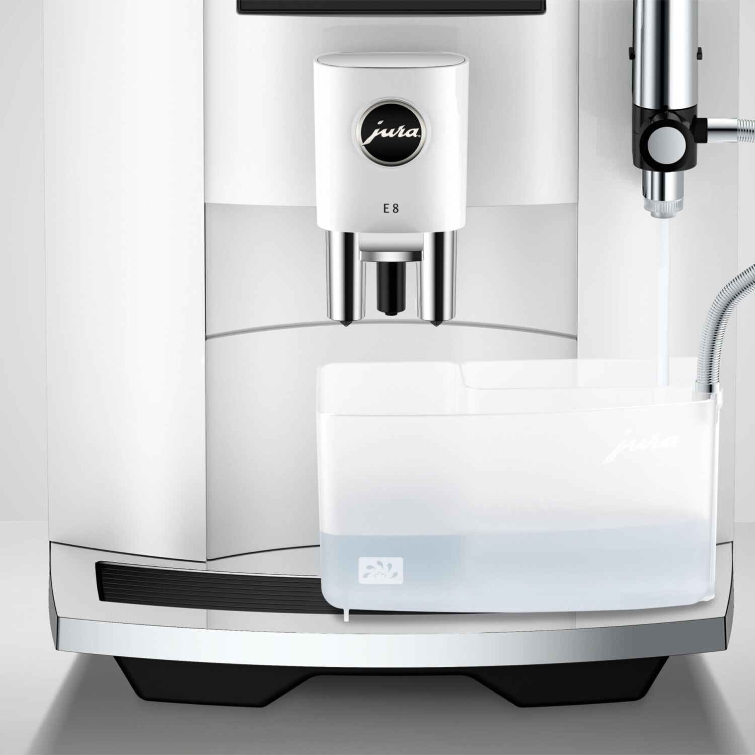 Jura E8 (EC) Kaffee-Vollautomat (EC) Piano White