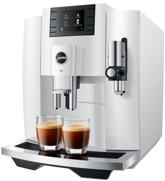 Jura E8 (EC) Kaffee-Vollautomat (EC) Piano White