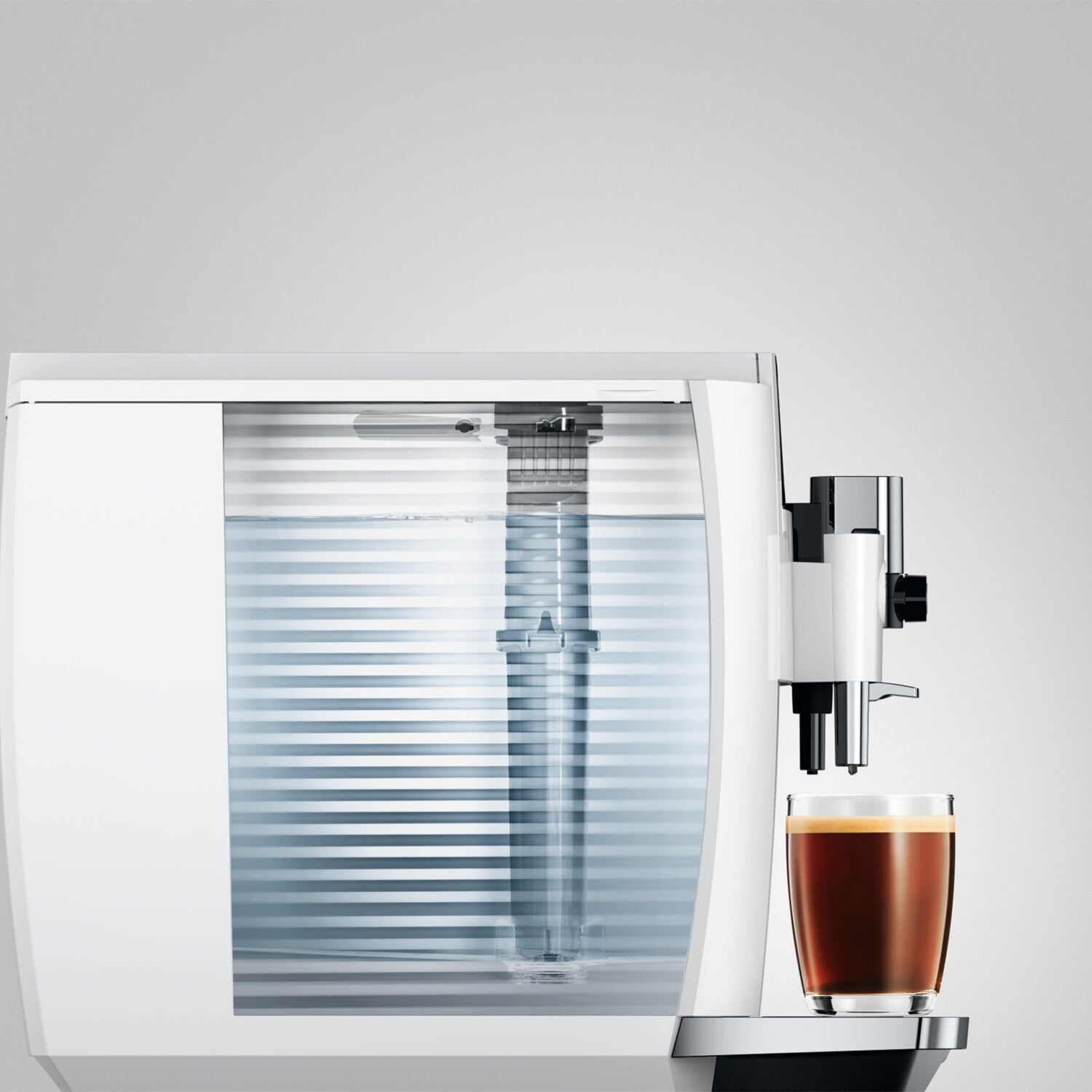 Jura E8 (EC) Kaffee-Vollautomat (EC) Piano White