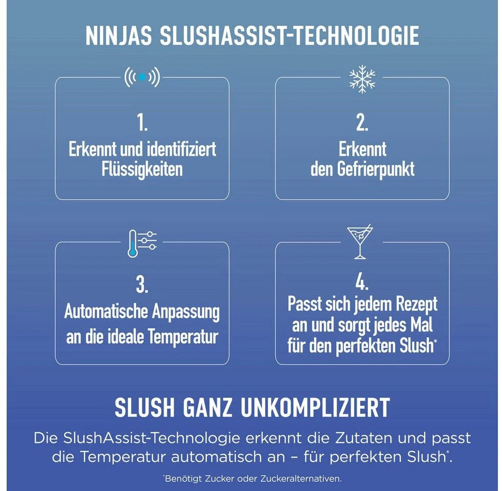 Ninja SLUSHi MAX Slush-Eismaschine für gefrorene Getränke – Mokka FS605EUBR
