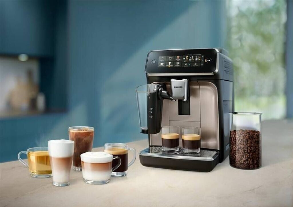 Philips Series 3300 Latte Go EP3347/90 Schwarz verchromt
