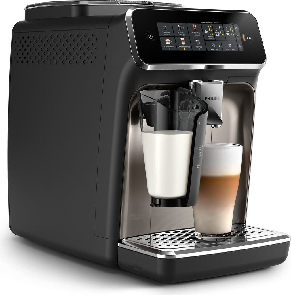Philips Series 3300 Latte Go EP3347/90 Schwarz verchromt