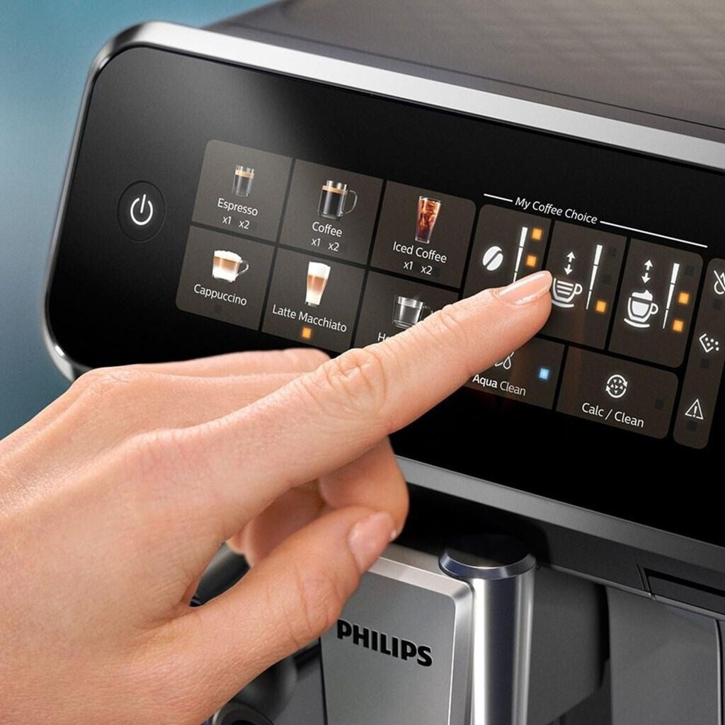 Philips Series 3300 Latte Go EP3347/90 Schwarz verchromt