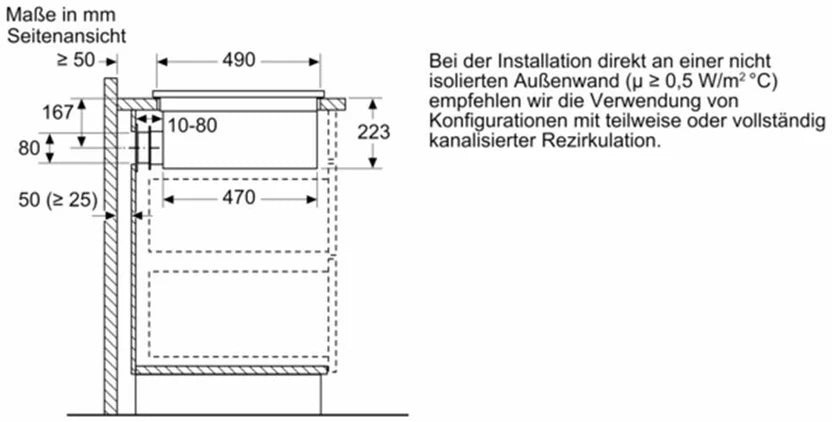 Siemens Kochfeld mit Dunstabzug ed711hq26e
