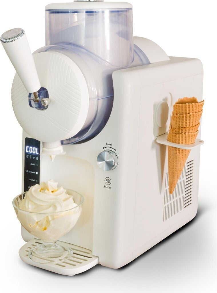 Unold 2in1-Slush u. Softeismaschine Sofie Eiscreme-Automat 2l ws