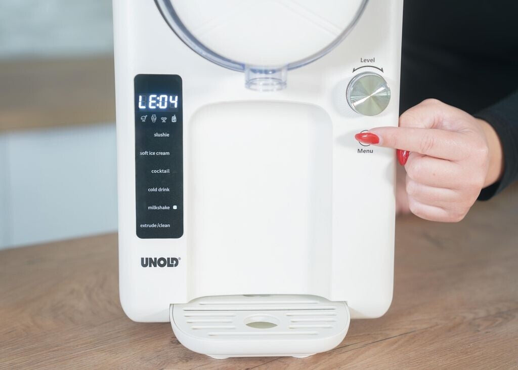Unold 2in1-Slush u. Softeismaschine Sofie Eiscreme-Automat 2l ws