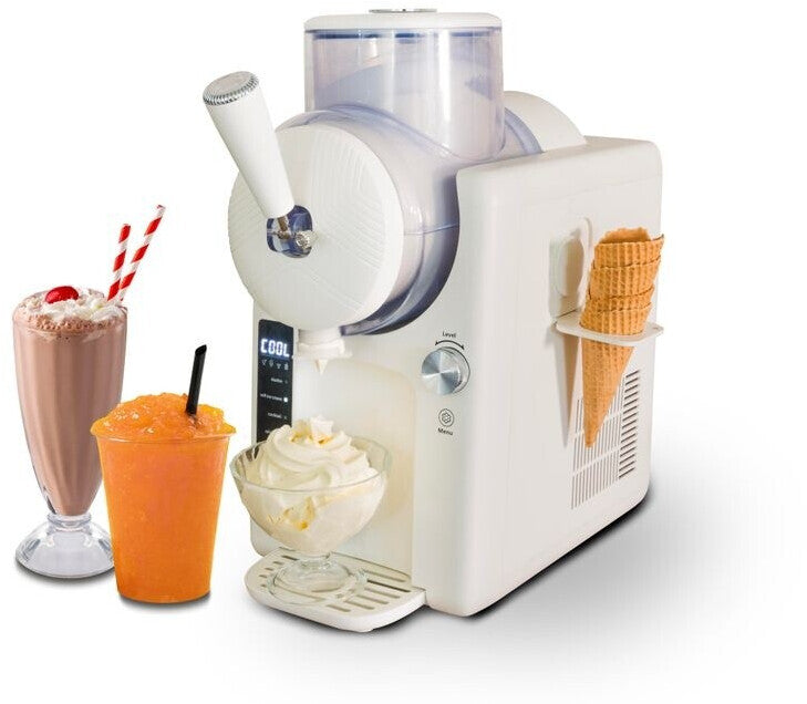 Unold 2in1-Slush u. Softeismaschine Sofie Eiscreme-Automat 2l ws